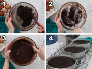 Mint Chocolate Cake Collage 1