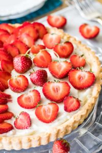 Tarte aux fraises classique : simple et raffinée