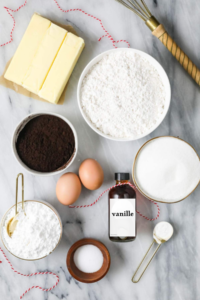 recette biscuits de charbon de Noël