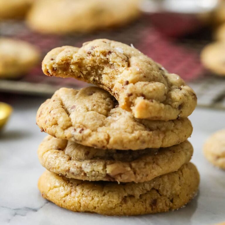 biscuit au beurre noisette et caramel
