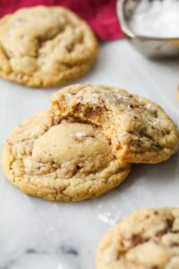 Brown butter toffee cookies 1 of 3
