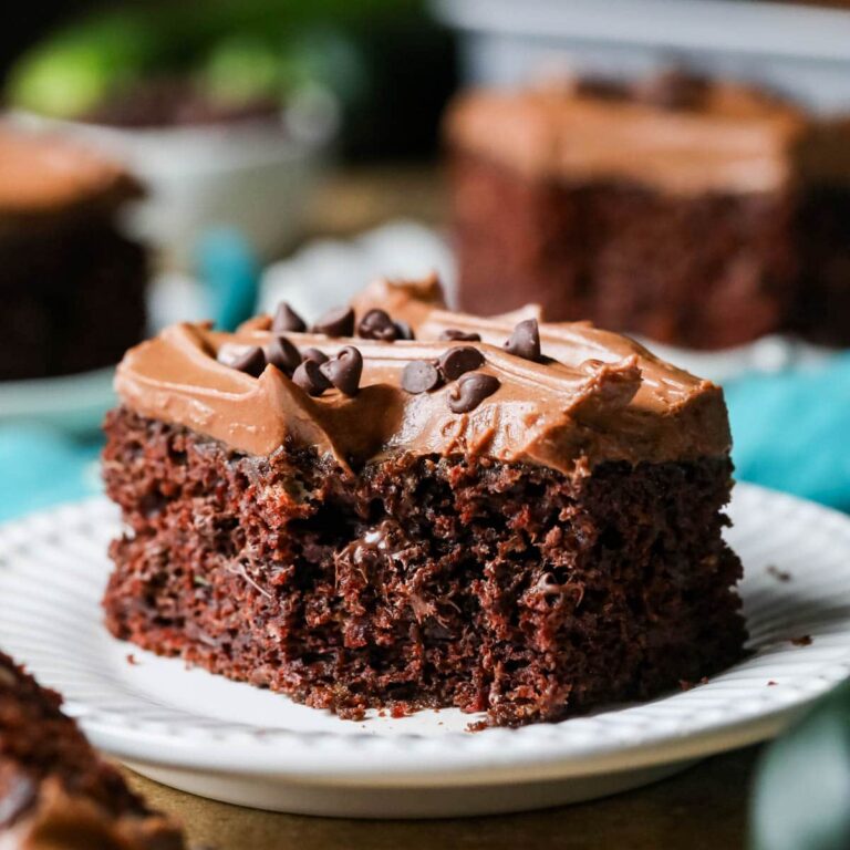 gâteau à la courgette au chocolat moelleux et surprenant