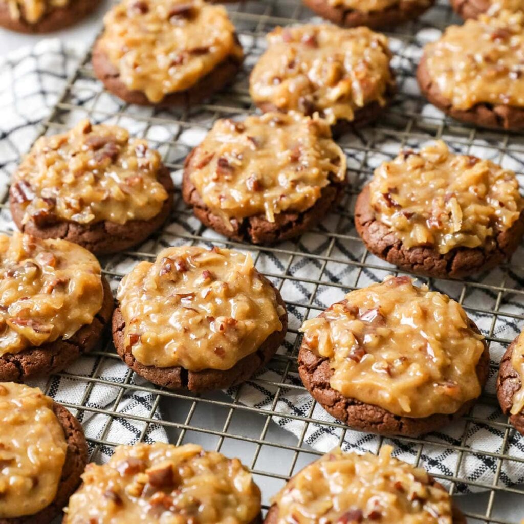 German chocolate cookies 1 of 1