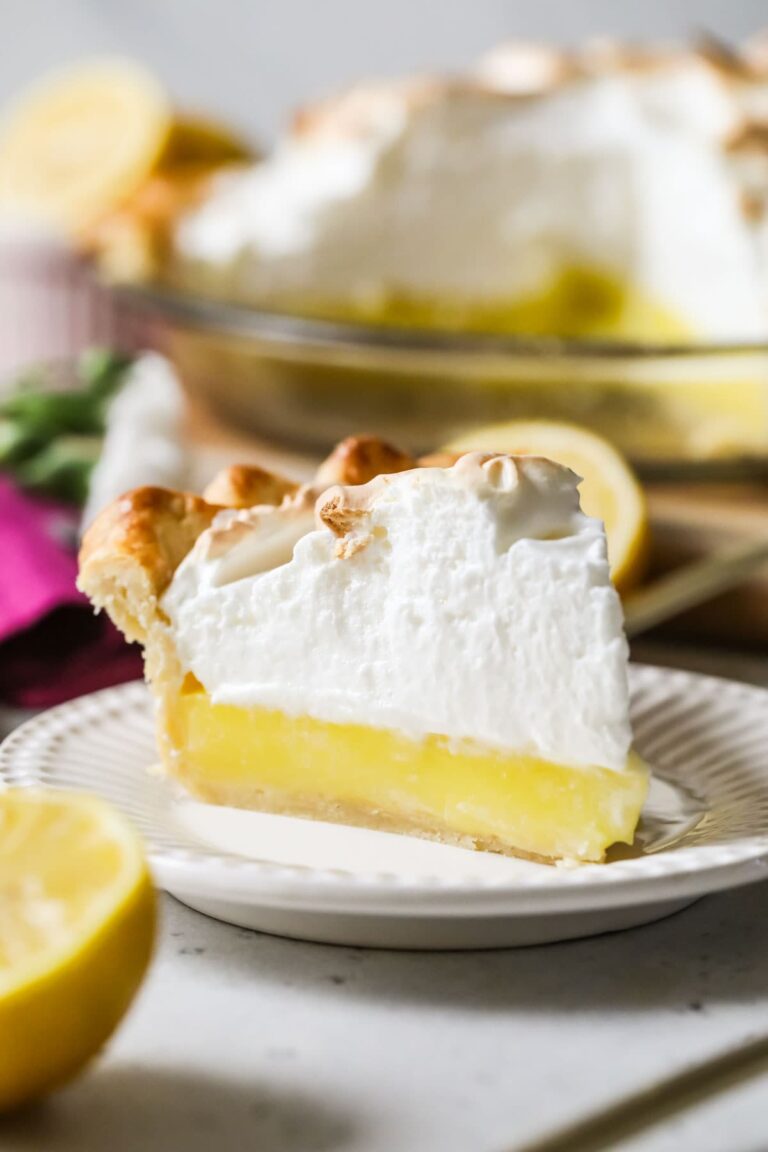Recette de Tarte au Citron Meringuée