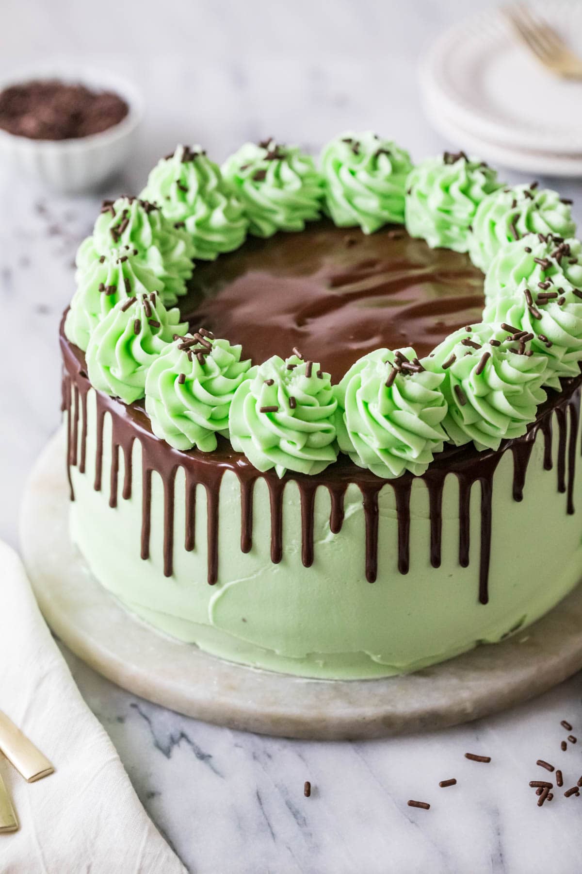 Mint chocolate Cake 3 of 14