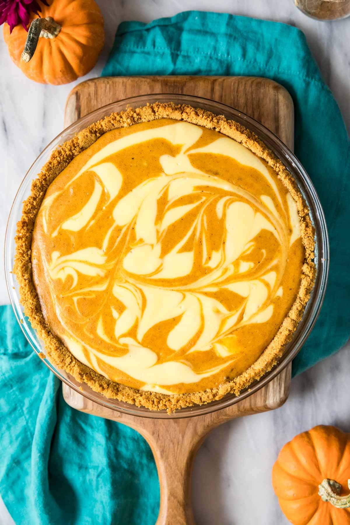 Pumpkin Cheesecake Pie 2 of 9